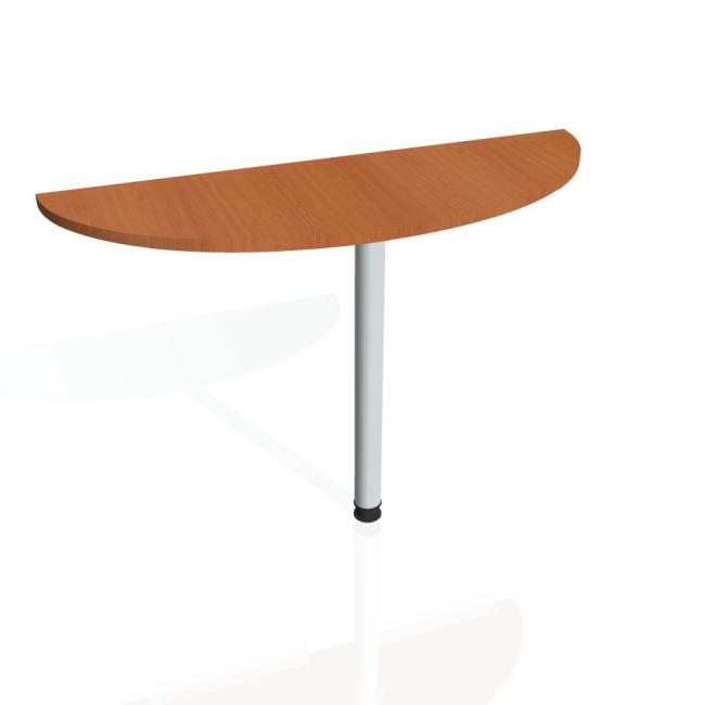 Beistelltisch „Tor“, 120 x 75,5 x 40 cm, Kirsche/Metall