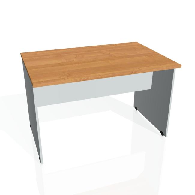 Konferenztisch Gate, 120 x 75,5 x 80 cm, Erle/Grau