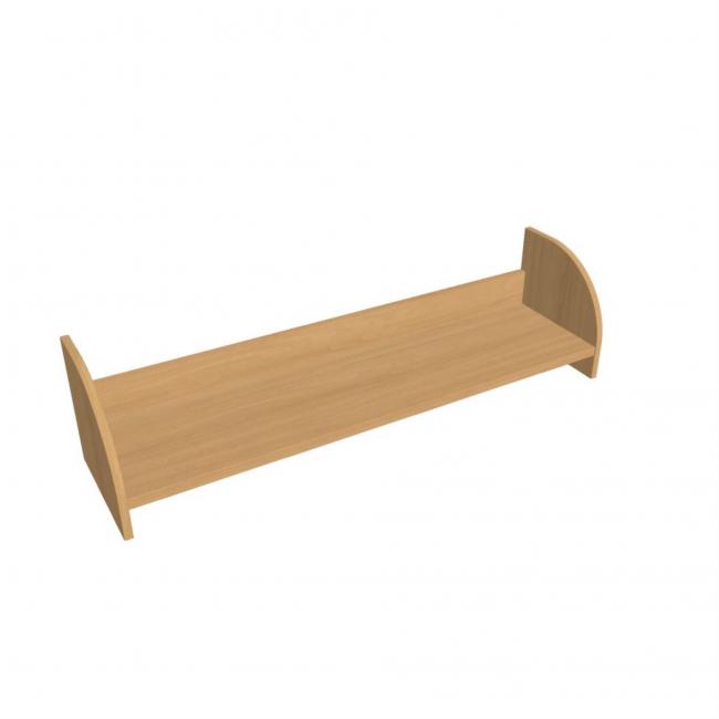 Hobis Wandregal, 120 cm, Buche