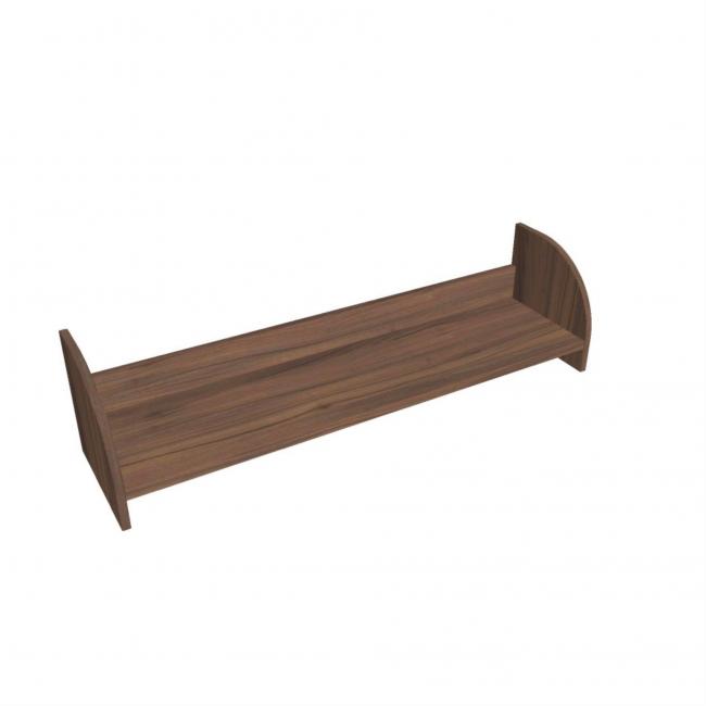 [ON120507] Hobis Wandregal, 120 cm, Walnuss