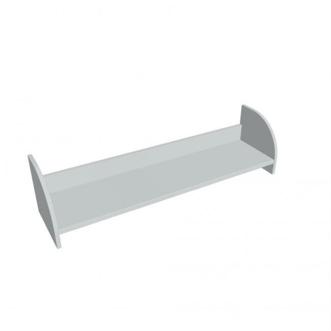 [ON120508] Hobis Wandregal, 120 cm, grau