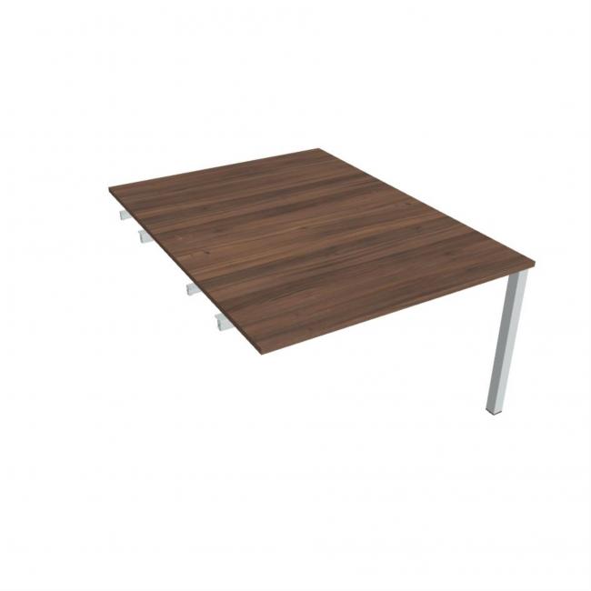 [ON120972] Uni-Werkbank für Längsverkettung, 120x75,5x160 cm, Walnuss/Grau