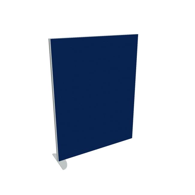 Akustische Trennwand, 120 x 156,5 cm, blau