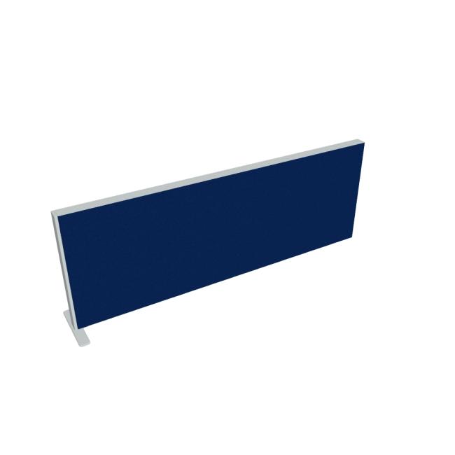 Akustik Tischschirm, 120 cm, blau