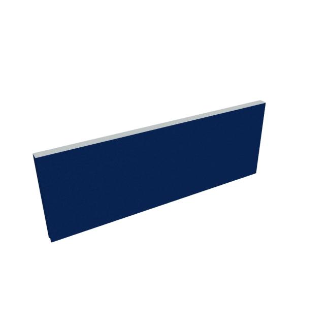 Akustik Tischschirm, 120 cm, blau