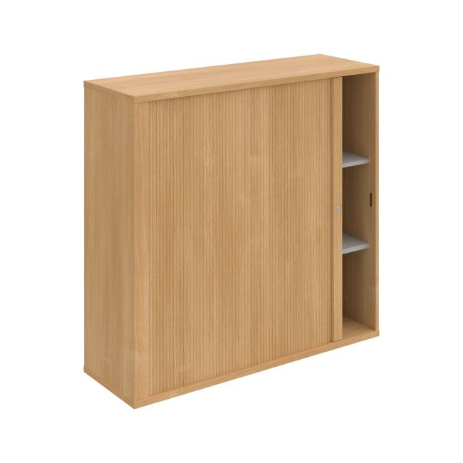 Regalschrank L Strong, 120 x 115,2 x 40 cm, Eiche/Eiche