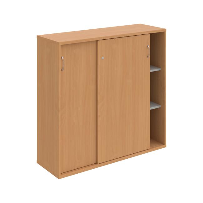 Stabiles Regal, 120 x 115,2 x 40 cm, Buche/Buche