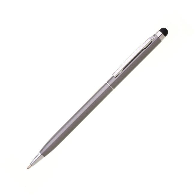 [AD044085] Kugelschreiber-Stift PIAZA Touch grau