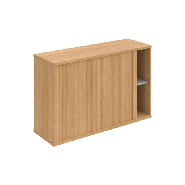 Regalschrank L Strong, 120 x 76,8 x 40 cm, Eiche/Eiche