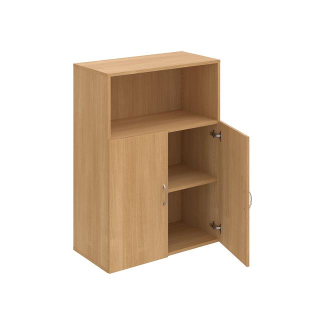 Drive-Regalschrank, 80x111x42 cm, Eiche/Eiche