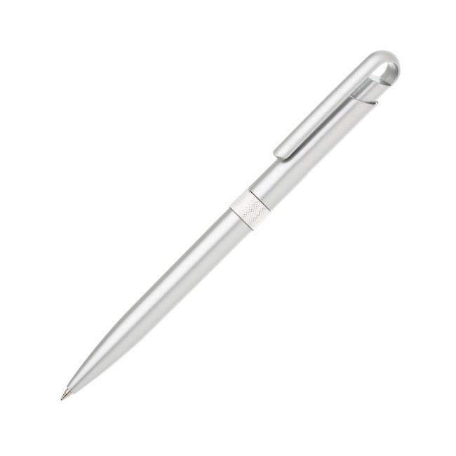 FIROL Kugelschreiber aus Kunststoff, metallisch silber