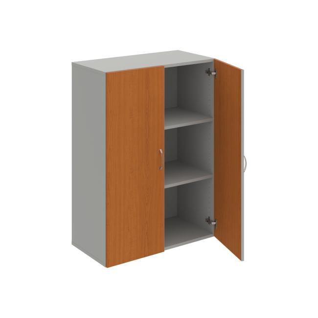Drive-Regaleinheit, 80x111x42 cm, Kirsche/Grau