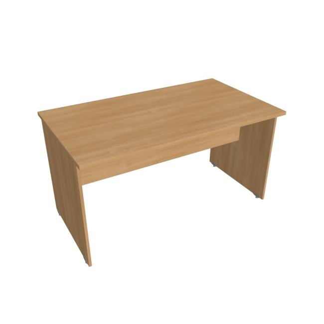 [ON140143] Konferenztisch Gate, 140 x 75,5 x 80 cm, Eiche/Eiche