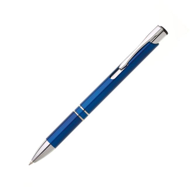 Kugelschreiber aus Kunststoff, OIRA blau