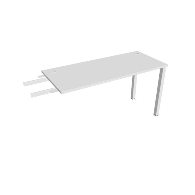 [ON140393] Uni-Schreibtisch, Maschendrahtgestell, 140 x 75,5 x 60 cm, weiß/weiß