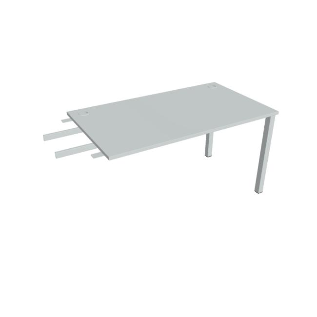 [ON140882] Uni-Schreibtisch, Maschendrahtgestell, 140 x 75,5 x 80 cm, grau/grau