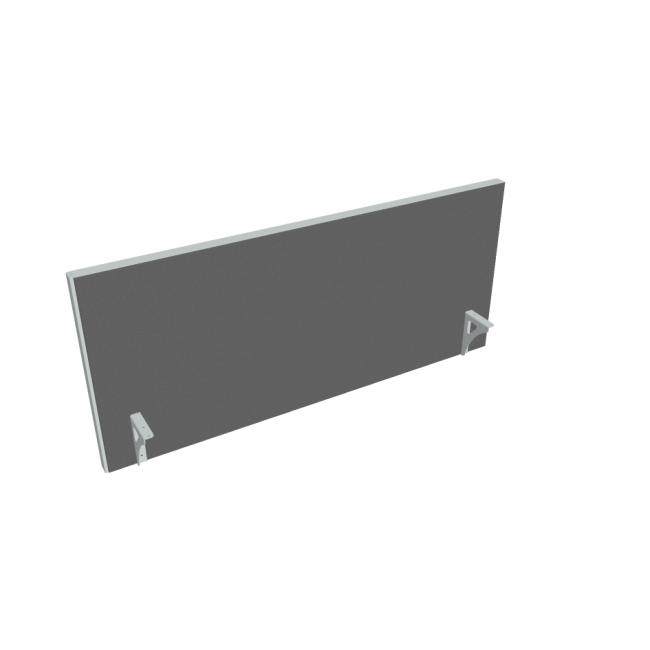 Akustischer Tischkantenschutz, 140 cm, hellgrau