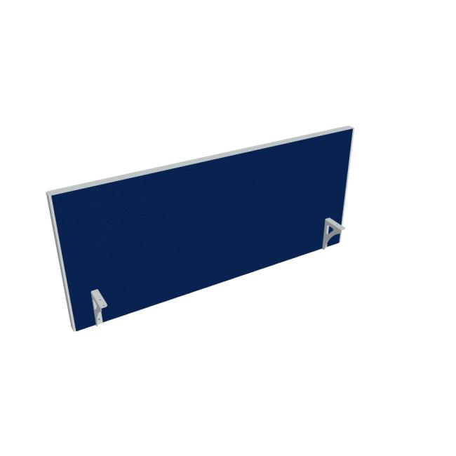Akustischer Tischrandschirm, 140 cm, blau