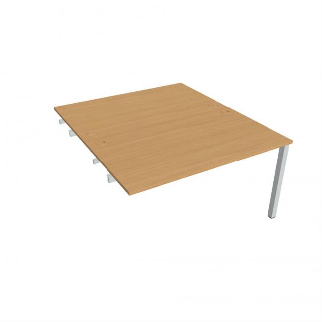 [ON141222] Uni-Werkbank für Längsverkettung, 140x75,5x160 cm, Buche/grau