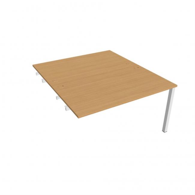 [ON141223] Werkbank Uni für Längsverkettung, 140x75,5x160 cm, Buche/Weiß