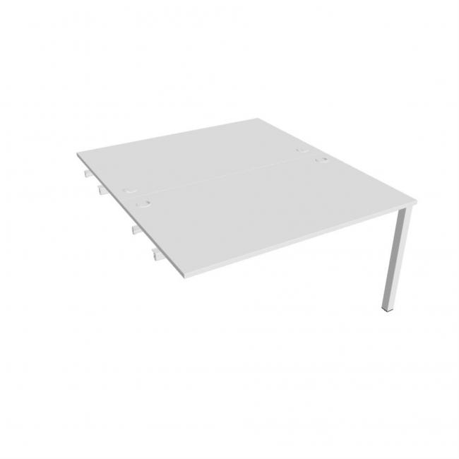 [ON141293] Uni-Werkbank für Längsverkettung, 140 x 75,5 x 160 cm, weiß/weiß
