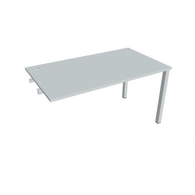 Uni-Werkbank für Längsverkettung, 140x75,5x80 cm, grau/grau