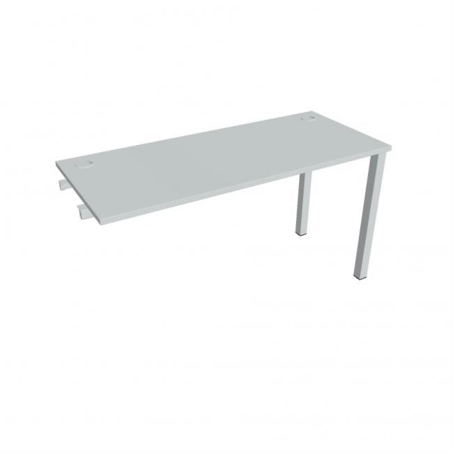 Uni-Werkbank für Längsverkettung, 140x75,5x60 cm, grau/grau