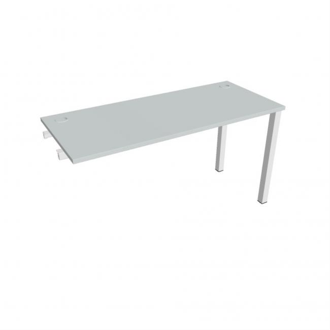 [ON142583] Uni-Werkbank für Längsverkettung, 140 x 75,5 x 60 cm, grau/weiß