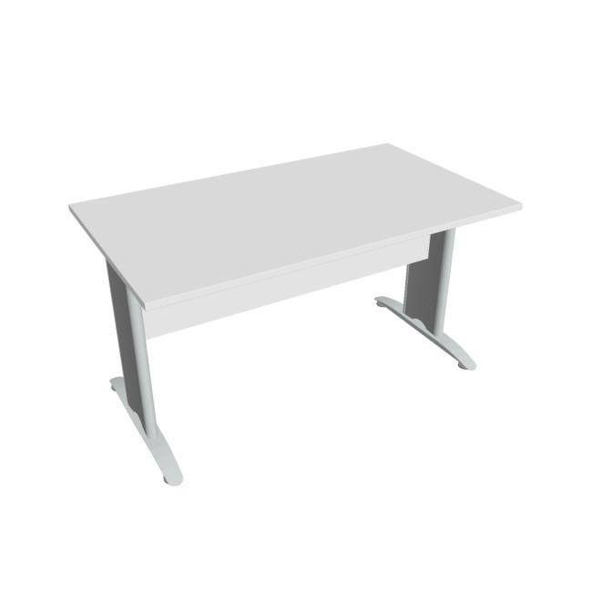 [ON145499] Besprechungstisch Cross, 140 x 75,5 x 80 cm, weiß/metall
