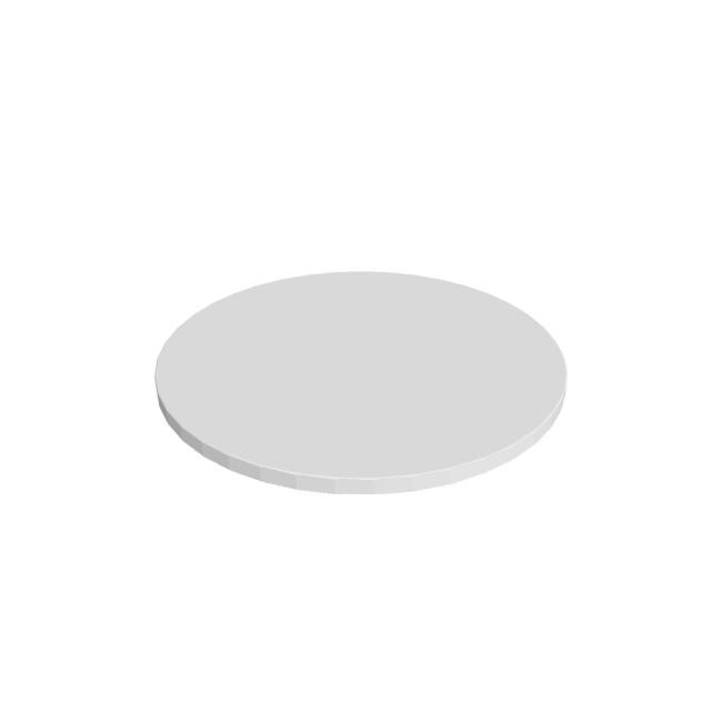 [ON146390] Hobis runder Teller, Durchmesser 60 cm, weiß
