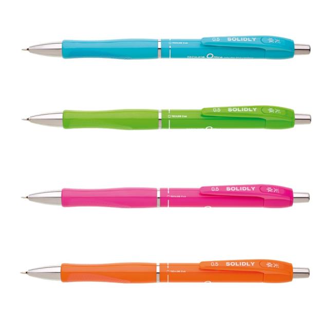 [AD204600] Kugelschreiber, kräftige Neonfarben, 12 Stück