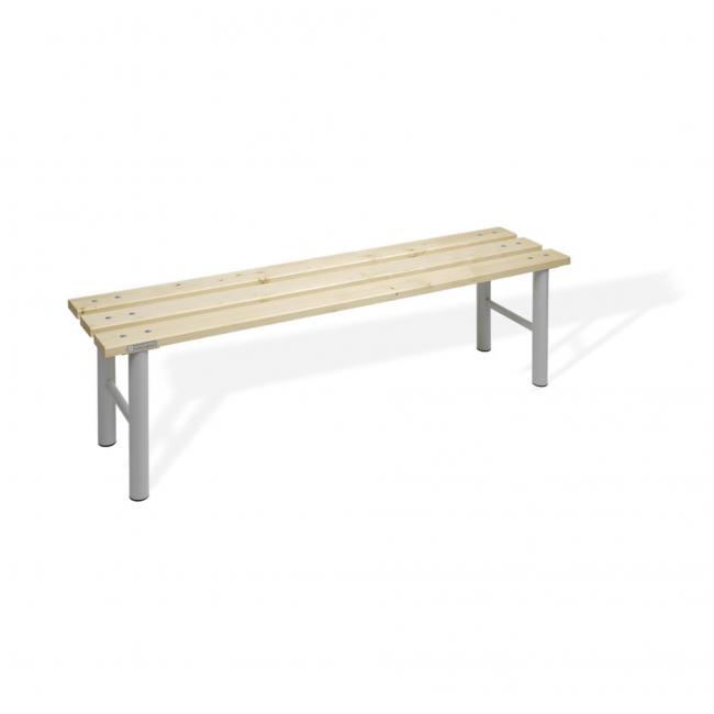 Universelle Umkleidebank LS 150, hellgrau