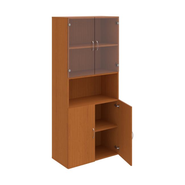 Drive-Regaleinheit, 80x185x42 cm, Kirsche/Kirsche