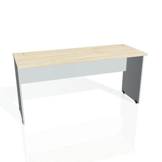 Torablage, 160 x 75,5 x 60 cm, Akazie/Grau