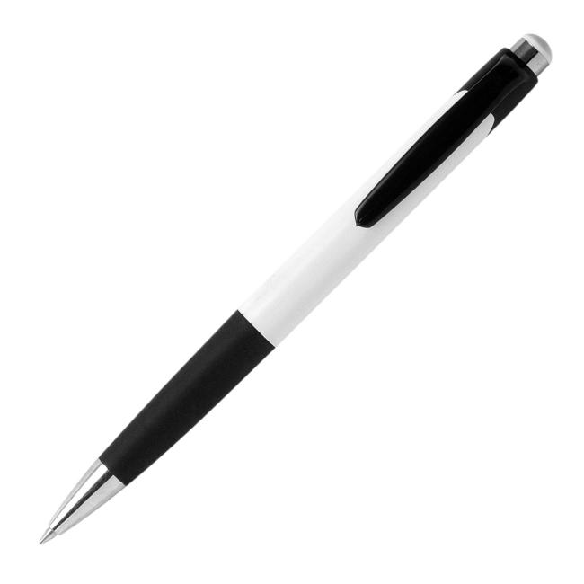 [AD505599] Kunststoff-Kugelschreiber GARNA weiß