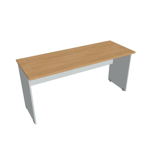 [ON160067] Tor-Schreibtisch, 160x75,5x60 cm, Eiche/Grau