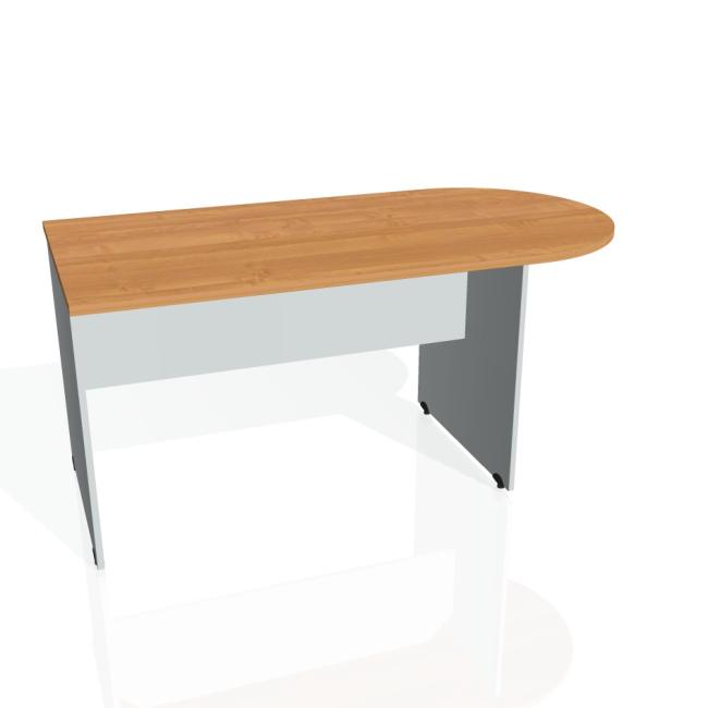 [ON160238] Beistelltisch mit Tor, 160 x 75,5 x 80 cm, Erle/Grau