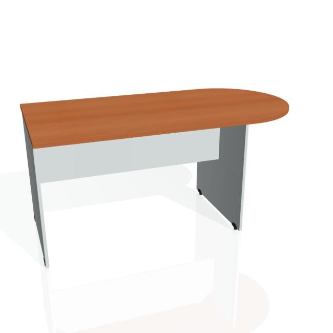 [ON160258] Beistelltisch „Tor“, 160 x 75,5 x 80 cm, Kirsche/Grau