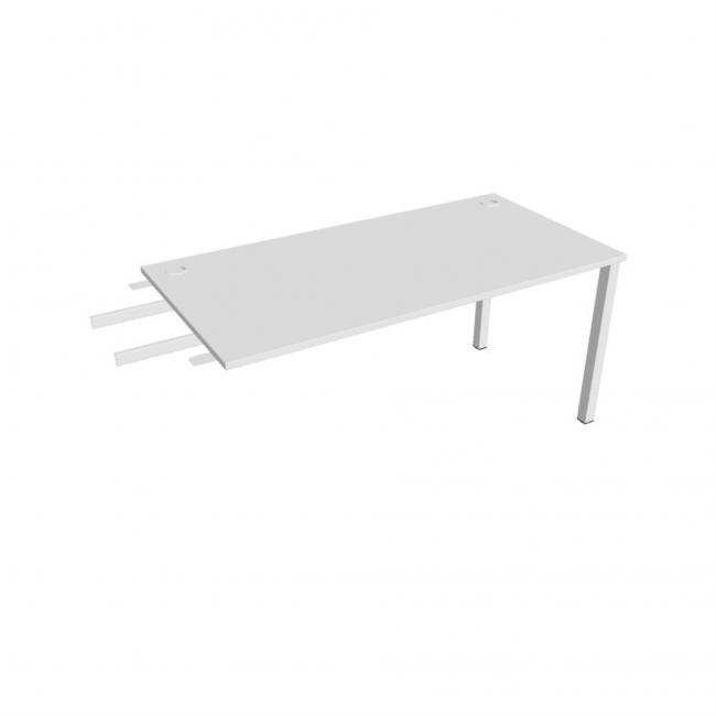 [ON160293] Uni-Schreibtisch, Maschendrahtgestell, 160 x 75,5 x 80 cm, weiß/weiß