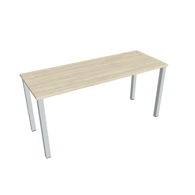 [ON160312] Schreibtisch Uni, 160x75,5x60 cm, Akazie/Grau