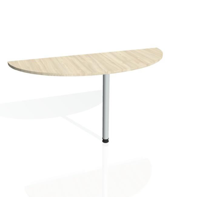 Beistelltisch für Toranlage, 160 x 75,5 x 60 cm, Akazie/Metall