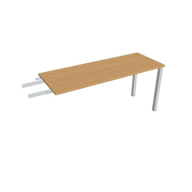 [ON160422] Uni-Schreibtisch, Maschendrahtgestell, 160x75,5x60 cm, Buche/Grau