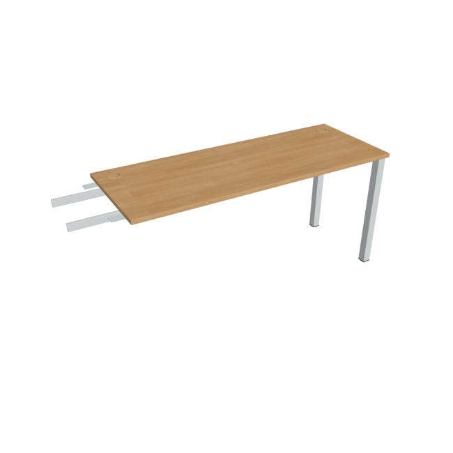 [ON160442] Uni-Schreibtisch, Maschendrahtgestell, 160 x 75,5 x 60 cm, Eiche/Grau
