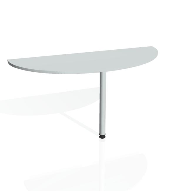 Beistelltisch für Toranlage, 160 x 75,5 x 60 cm, grau/metall