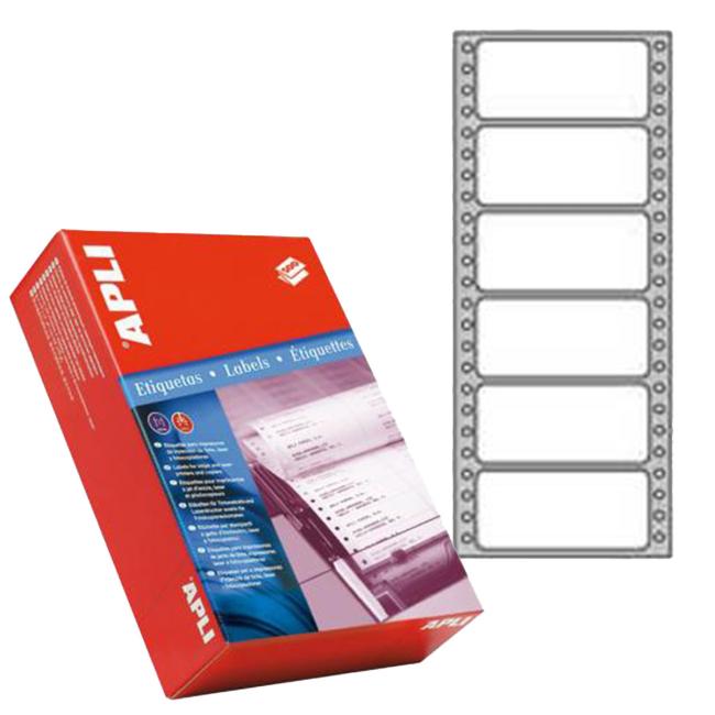 [AG000005] Tabellenetiketten 88,9 x 48,7 mm APLI 1 Zeile