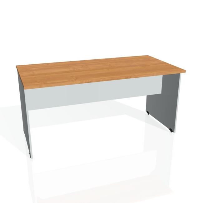 [ON160538] Konferenztisch Gate, 160 x 75,5 x 80 cm, Erle/Grau