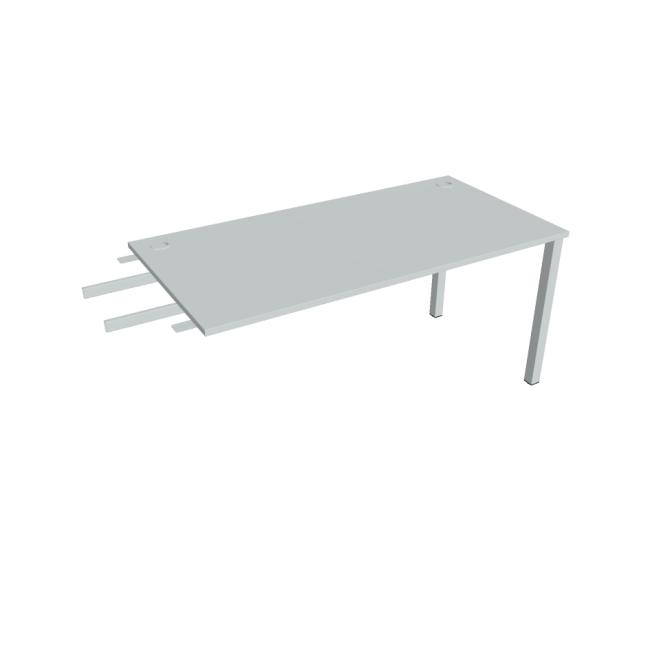 [ON160682] Uni-Schreibtisch, Maschendrahtzaun, 160x75,5x80 cm, grau/grau