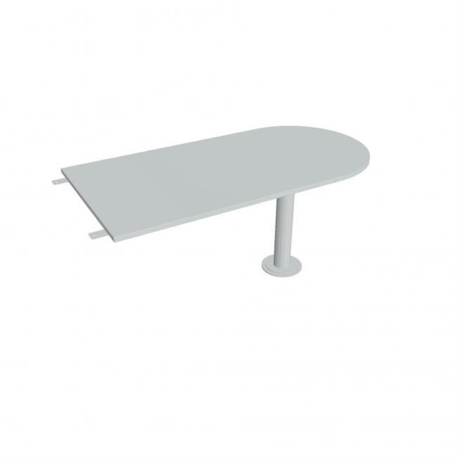 [ON160989] Beistelltisch für Toranlage, 160 x 75,5 x 80 cm, grau/metall