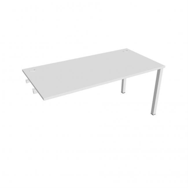 [ON161793] Uni-Werkbank für Längsverkettung, 160 x 75,5 x 80 cm, weiß/weiß