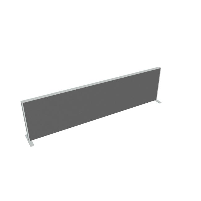 [ON162030] Akustischer Tischschirm, 160 cm, hellgrau
